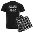 thumbnail image 1 of CafePress - If You Can Read This Men's Dark Pajamas - Men's Dark Loose Fit Cotton Pajama Set, 1 of 7