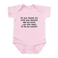 thumbnail image 1 of CafePress - If You Think Im Cute You Should See My Aunt..Do Yo - Baby Light Bodysuit, Size Newborn - 24 Months, 1 of 4