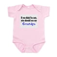 thumbnail image 1 of CafePress - If You Think Im Cute, You Should See My Grandpa In - Baby Light Bodysuit, Size Newborn - 24 Months, 1 of 4
