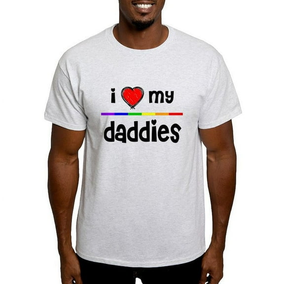 CafePress - Iheart Daddies Light T Shirt - Men's Classic Graphic T-Shirt
