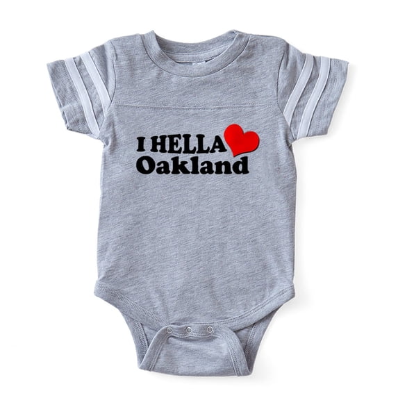 CafePress - Ihella - Cute Infant Baby Football Bodysuit