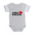 thumbnail image 1 of CafePress - Ihella - Cute Infant Baby Football Bodysuit, 1 of 3