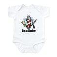 thumbnail image 1 of CafePress - Im A Barber Body Suit - Baby Light Bodysuit, Size Newborn - 24 Months, 1 of 4