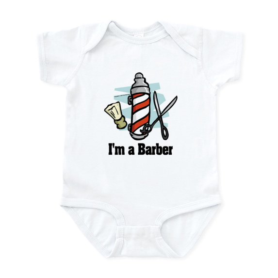 CafePress - Im A Barber Body Suit - Baby Light Bodysuit, Size Newborn - 24 Months