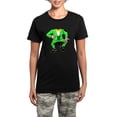 thumbnail image 1 of CafePress - Im A Leprechaun Both Women's Dark Pajamas - Women's Short Sleeve Print T-Shirt and Pants Dark Cotton Pajama Set, 1 of 7