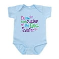 thumbnail image 1 of CafePress - Im A Little Big Sister Body Suit - Baby Light Bodysuit, Size Newborn - 24 Months, 1 of 4