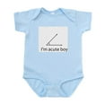 thumbnail image 1 of CafePress - Im Acute Boy Body Suit - Baby Light Bodysuit, Size Newborn - 24 Months, 1 of 4