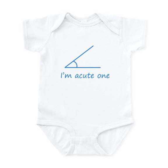 CafePress - Im Acute One Body Suit - Baby Light Bodysuit, Size Newborn - 24 Months
