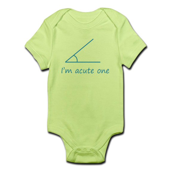 CafePress - Im Acute One Body Suit - Baby Light Bodysuit