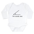 thumbnail image 1 of CafePress - Im Acute One Body Suit - Long Sleeve Cotton Baby Bodysuit, 1 of 4
