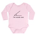 thumbnail image 1 of CafePress - Im Acute One Body Suit - Long Sleeve Cotton Baby Bodysuit, 1 of 4