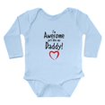 thumbnail image 1 of CafePress - Im Awesome Just Like My Daddy! Body Suit - Long Sleeve Cotton Baby Bodysuit, 1 of 4