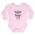 thumbnail image 1 of CafePress - Im Awesome Just Like My Daddy! Body Suit - Long Sleeve Cotton Baby Bodysuit, 1 of 4