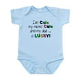 thumbnail image 1 of CafePress - Im Cute... Infant Bodysuit - Baby Light Bodysuit, Size Newborn - 24 Months, 1 of 4