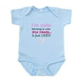 thumbnail image 1 of CafePress - Im Cute, Mommy Is Cute, And Daddy... Is Just Lucky - Baby Light Bodysuit, Size Newborn - 24 Months, 1 of 4