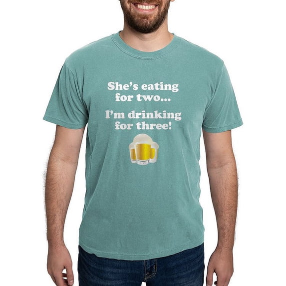 CafePress - Im Drinking For Three - Mens Comfort Colors Shirt