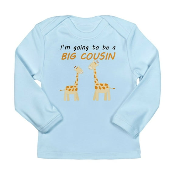 CafePress - Im Going To Be A Big Cousin Long Sleeve T Shirt - Long Sleeve Infant T-Shirt