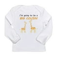 thumbnail image 1 of CafePress - Im Going To Be A Big Cousin Long Sleeve T Shirt - Long Sleeve Infant T-Shirt, 1 of 2