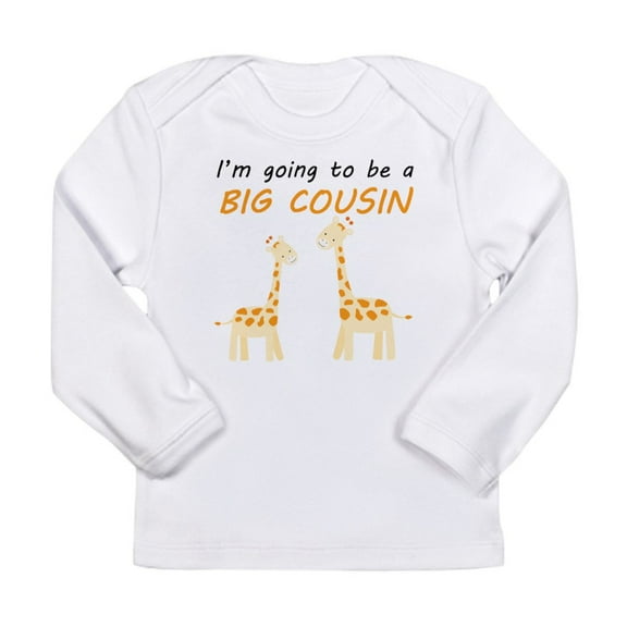 CafePress - Im Going To Be A Big Cousin Long Sleeve T Shirt - Long Sleeve Infant T-Shirt