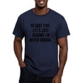 thumbnail image 1 of CafePress - Im Never Wrong Men's Classic T Shirt - Men's Fitted T-Shirt, 1 of 4