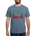 thumbnail image 1 of CafePress - Im Nice She's Naughty Elf Ha T Shirt - Mens Comfort Colors Shirt, 1 of 5