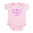 thumbnail image 1 of CafePress - Im One Stop Counting My Age In Months Body Suit - Baby Light Bodysuit, Size Newborn - 24 Months, 1 of 4