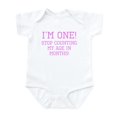 thumbnail image 1 of CafePress - Im One Stop Counting My Age In Months Body Suit - Baby Light Bodysuit, Size Newborn - 24 Months, 1 of 4