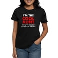 thumbnail image 1 of CafePress - Im The Cool Aunt T Shirt - Women's Traditional Fit Dark T-Shirt, 1 of 4