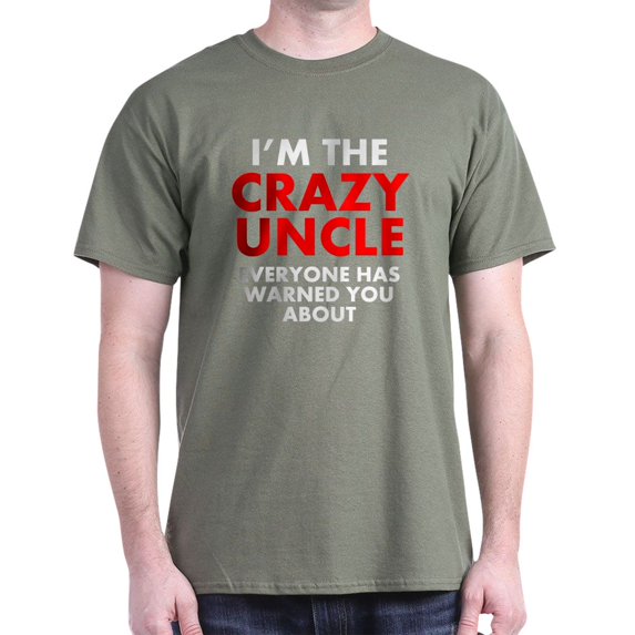 CafePress - Im The Crazy Uncle T Shirt - Men's Classic Graphic Cotton T-Shirt