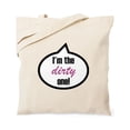 thumbnail image 1 of CafePress - Im_The_Dirty Tote Bag - Unisex Canvas Tote Bag, Beige, 1-Piece, 1 of 6