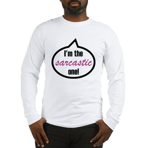 CafePress - Im_The_Sarcastic Long Sleeve T Shirt - Unisex Cotton Long Sleeve T-Shirt