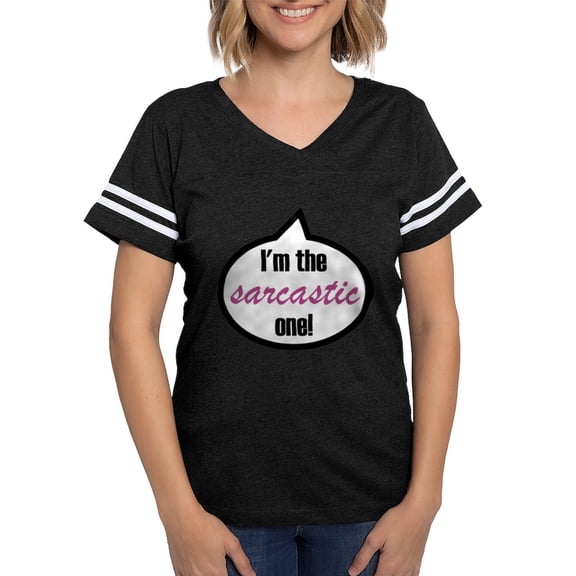 CafePress - Im_The_Sarcastic T Shirt - Womens Football Shirt