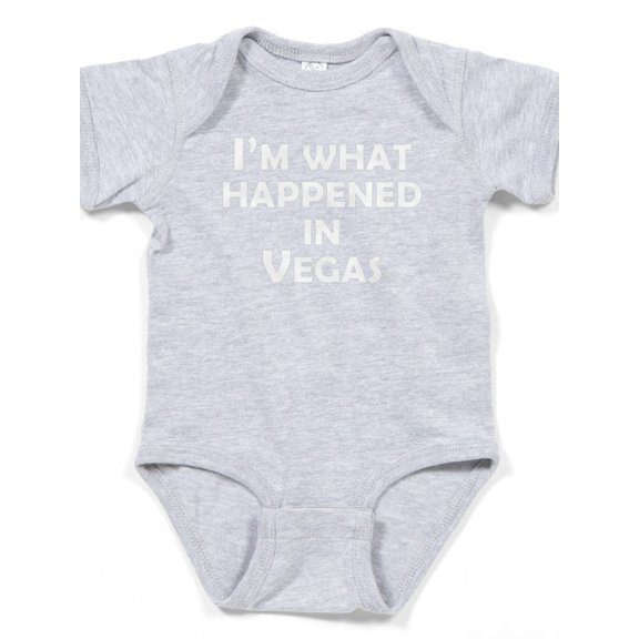 CafePress - Im What Happened In Vegas - Cute Infant Bodysuit Baby Romper