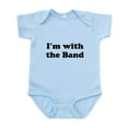 thumbnail image 1 of CafePress - Im With The Band Body Suit - Baby Light Bodysuit, Size Newborn - 24 Months, 1 of 4
