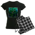 thumbnail image 1 of CafePress - Image1 Pajamas - Women's Short Sleeve Print T-Shirt and Pants Dark Cotton Pajama Set, 1 of 7