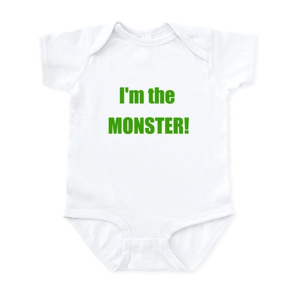 CafePress - Immonster Body Suit - Baby Light Bodysuit, Size Newborn - 24 Months