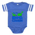 thumbnail image 1 of CafePress - Imthebigcousin_Dino - Cute Infant Baby Football Bodysuit, 1 of 3