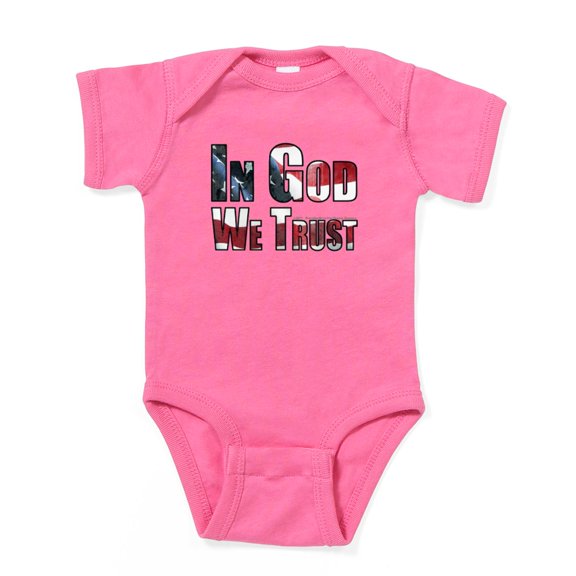 CafePress - In God We Trust - Cute Infant Bodysuit Baby Romper - Size Newborn - 24 Months