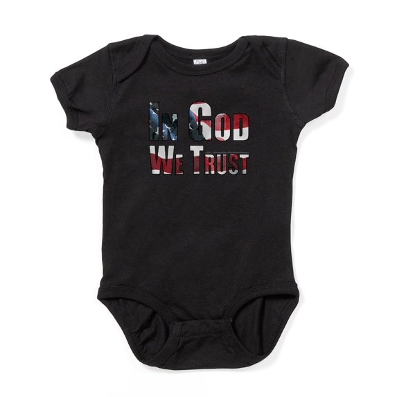 CafePress - In God We Trust - Cute Infant Bodysuit Baby Romper - Size Newborn - 24 Months
