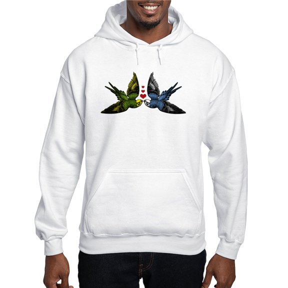 CafePress - In Love Birds Hoodie - Pullover Hoodie, Hooded Sweatshirt