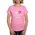 thumbnail image 1 of CafePress - In Love With My Natural Hair T Shirt - Women's Traditional Fit Dark T-Shirt, 1 of 4