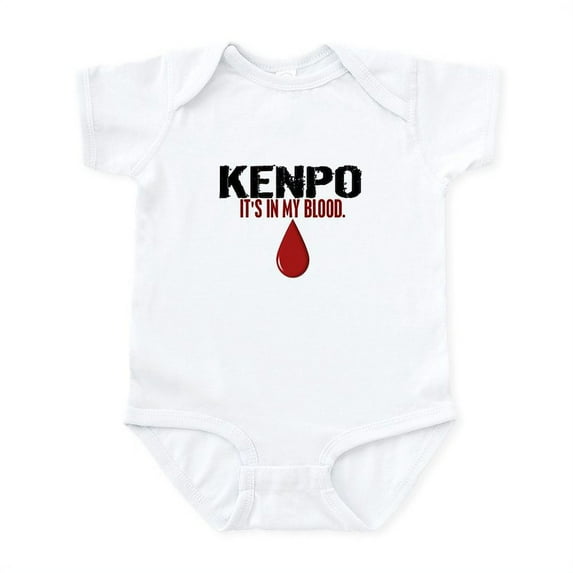 CafePress - In My Blood (Kenpo) Infant Bodysuit - Baby Light Bodysuit, Size Newborn - 24 Months