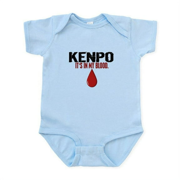 CafePress - In My Blood (Kenpo) Infant Bodysuit - Baby Light Bodysuit, Size Newborn - 24 Months
