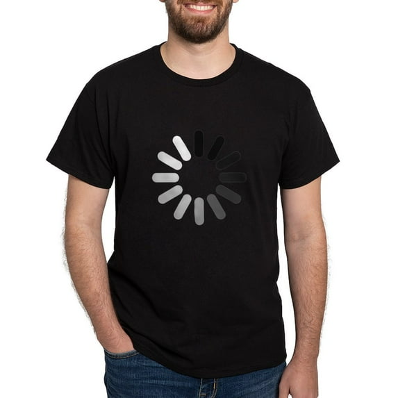 CafePress - In Progress Dark T Shirt - Men's Classic Graphic Cotton T-Shirt