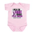 thumbnail image 1 of CafePress - In The Fight Against CF 1 (Aunt) Infant Bodysuit - Baby Light Bodysuit, Size Newborn - 24 Months, 1 of 4