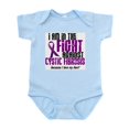thumbnail image 1 of CafePress - In The Fight Against CF 1 (Aunt) Infant Bodysuit - Baby Light Bodysuit, Size Newborn - 24 Months, 1 of 4