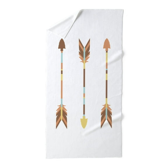 CafePress - Indian Arrows - Large Beach Towel, Soft 30"x60" Towel with Unique Design