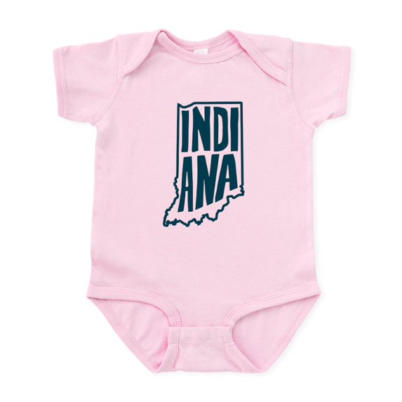 CafePress - Indiana Baby Light Bodysuit - Baby Light Bodysuit, Size Newborn - 24 Months