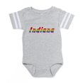 thumbnail image 1 of CafePress - Indiana Rbw Txt - Cute Infant Baby Football Bodysuit, 1 of 3