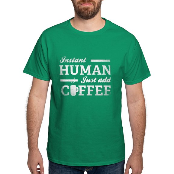 CafePress - Instant Human Dark T Shirt - Men's Classic Graphic Cotton T-Shirt
